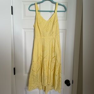Yellow Midi Dress size Small